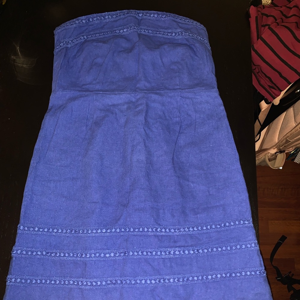 Cute summer strapless dress!! 👗